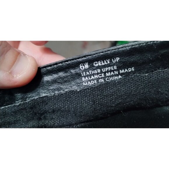 Women's Gelly Up What's What by Aerosoles Black Square Toe Ballet Flats Size Six - Picture 8 of 13